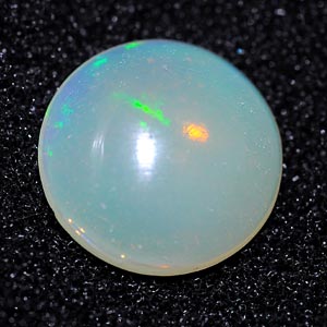 1.35 Ct. 9.4 Mm Natural Multi Color Opal Sudan Unheated