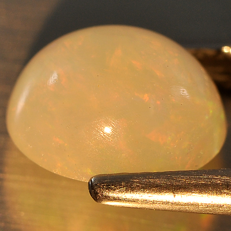 1.30 Ct. Oval Cabochon Natural Multi Color Opal Sudan