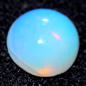 0.80 Ct. Round Cabochon Natural Multi Color Opal Sudan