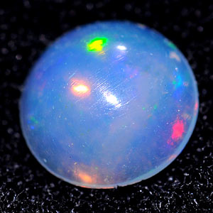0.69 Ct. Oval Cabochon Natural Multi Color Opal Sudan