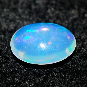 0.49 Ct. Oval Cabochon Natural Multi Color Opal Sudan