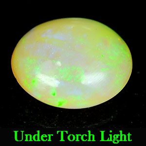 0.68 Ct. Oval Cabochon Natural Multi Color Opal Sudan