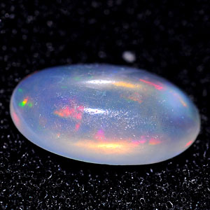 0.96 Ct. Oval Cabochon Natural Multi Color Opal Sudan