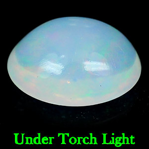 0.96 Ct. Oval Cabochon Natural Multi Color Opal Sudan
