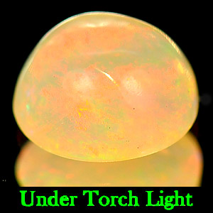 0.82 Ct. Oval Cabochon Natural Multi Color Opal Sudan