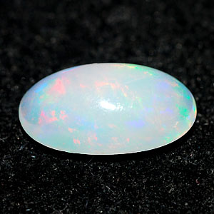 1.00 Ct. Oval Cabochon Natural Multi Color Opal Sudan
