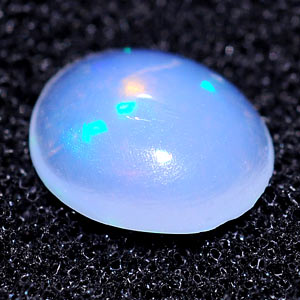 0.59 Ct. Oval Cabochon Natural Multi Color Opal Sudan