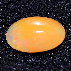0.70 Ct. Oval Cabochon Natural Multi Color Opal Sudan