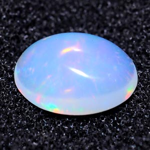 0.95 Ct. Oval Cabochon Natural Multi Color Opal Sudan