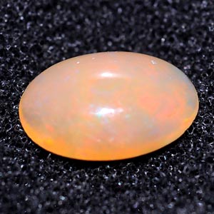 0.64 Ct. Oval Cabochon Natural Multi Color Opal Sudan