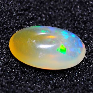 0.69 Ct. Oval Cabochon Natural Multi Color Opal Sudan
