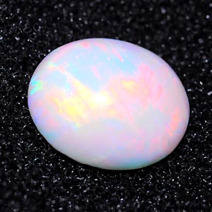 0.53 Ct. Oval Cabochon Natural Multi Color Opal Sudan