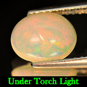 Unheated 1.10 Ct. Natural Gem Multi Color Opal Sudan