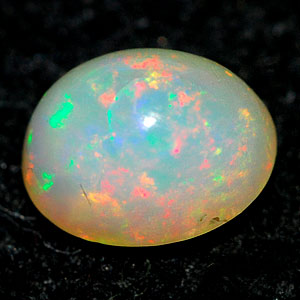 Unheated 0.76 Ct. Natural Gem Multi Color Opal Sudan