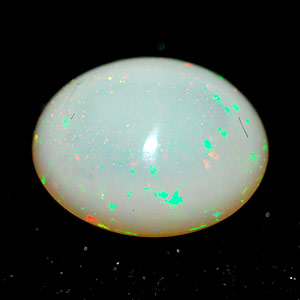 1.85 Ct. Oval Cabochon Natural Multi Color Opal Sudan