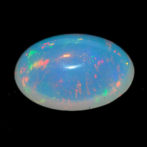 1.55 Ct. Oval Cabochon Natural Multi Color Opal Sudan