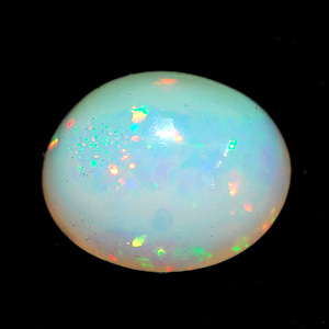 1.19 Ct. Oval Cabochon Natural Multi Color Opal Sudan