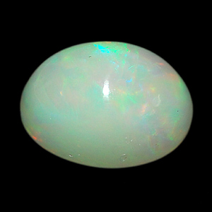 1.43 Ct. Oval Cabochon Natural Multi Color Opal Sudan