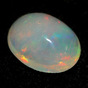0.47 Ct. Oval Cabochon Natural Multi Color Opal Sudan