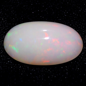 4.67 Ct. Oval Cabochon Natural Multi Color Opal Sudan