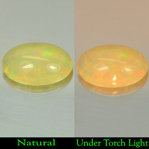 2.09 Ct. Oval Cabochon Natural Multi Color Opal Sudan
