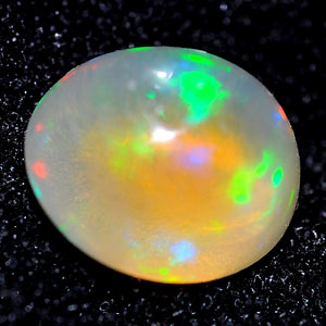 1.86 Ct. Oval Cabochon Natural Multi Color Opal Sudan