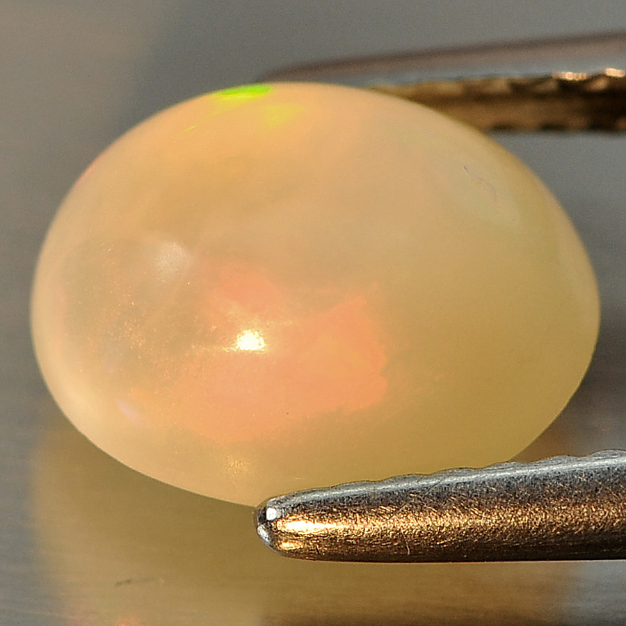 2.01 Ct. Oval Cabochon Natural Multi Color Opal Sudan