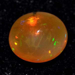 0.73 Ct. Oval Cabochon Natural Multi Color Opal Sudan