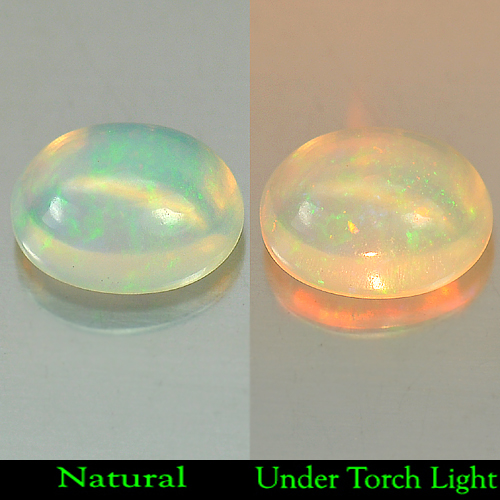 1.42 Ct. Oval Cabochon Natural Multi Color Opal Sudan