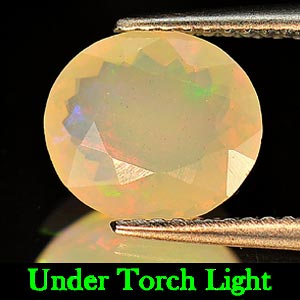 1.34 Ct. Oval Shape Natural Multi-Color Play Of Colour Opal