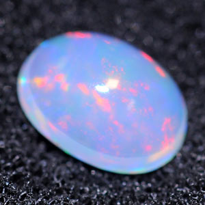 0.70 Ct. Oval Cabochon Natural Multi Color Opal Sudan