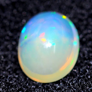 0.67 Ct. Oval Cabochon Natural Multi Color Opal Sudan