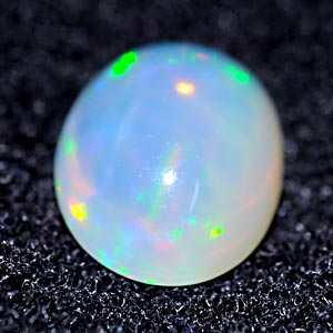 1.06 Ct. Oval Cabochon Natural Multi Color Opal Sudan