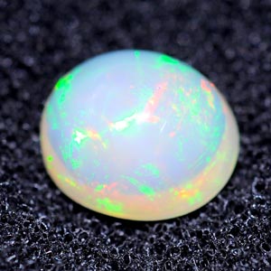 1.09 Ct. Oval Cabochon Natural Multi Color Opal Sudan