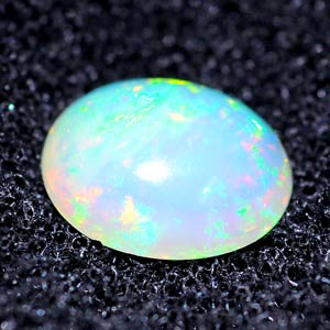0.50 Ct. Oval Cabochon Natural Multi Color Opal Sudan