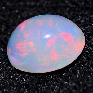 0.74 Ct. Oval Cabochon Natural Multi Color Opal Sudan
