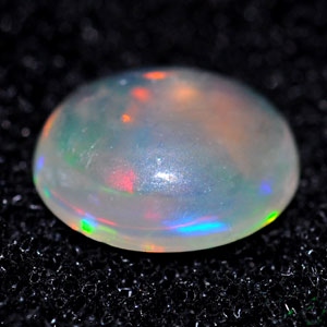 0.59 Ct. Oval Cabochon Natural Multi Color Opal Sudan