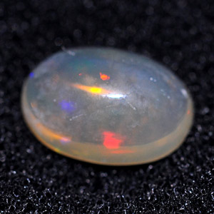 1.05 Ct. Oval Cabochon Natural Multi Color Opal Sudan