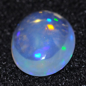 0.67 Ct. Oval Cabochon Natural Multi Color Opal Sudan