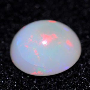 0.62 Ct. Oval Cabochon Natural Multi Color Opal Sudan