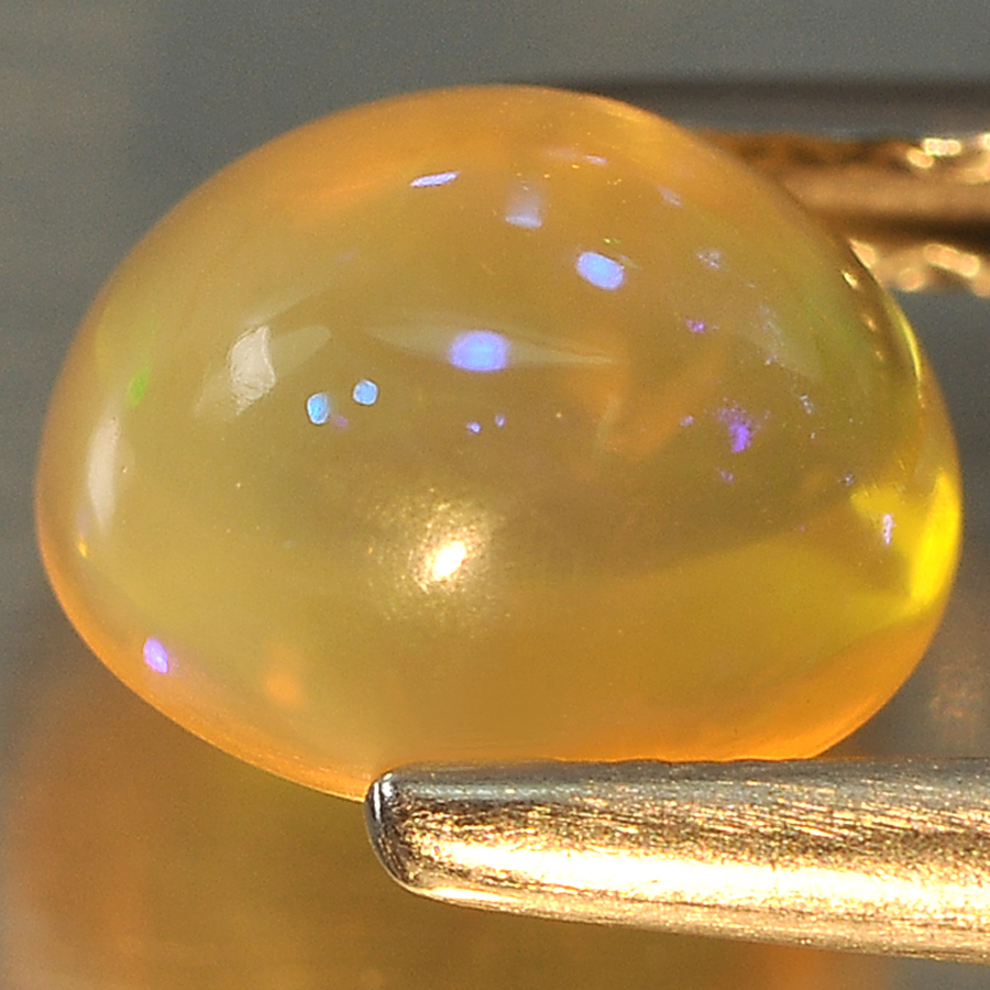 1.20 Ct. Oval Cabochon Natural Multi Color Opal Sudan