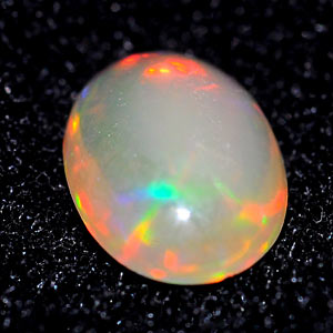 0.68 Ct. Oval Cabochon Natural Multi Color Opal Sudan