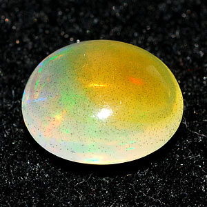 0.78 Ct. Oval Cabochon Natural Multi Color Opal Sudan
