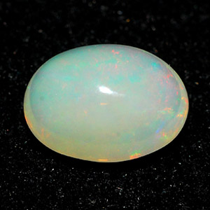 1.08 Ct. Oval Cabochon Natural Multi Color Opal Sudan