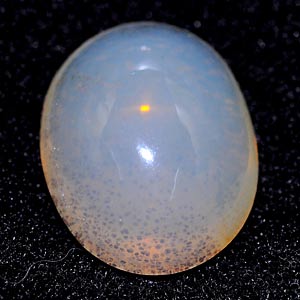 7.83 Ct. Oval Cabochon Natural Gem White Opal Unheated