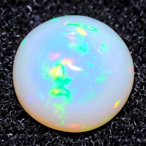 0.93 Ct Round Cabochon Natural Gem Multi Color Unheated