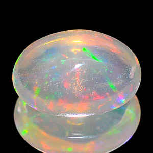 Top Luster 0.61 Ct. Natural Multi Color Opal Unheated