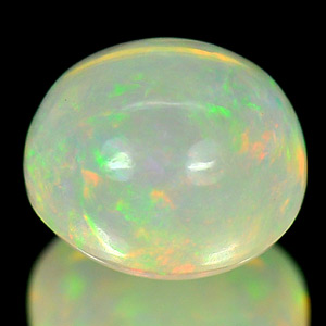 1.80 Ct. Oval Cabochon Natural Multi Color Play Of Colour Opal