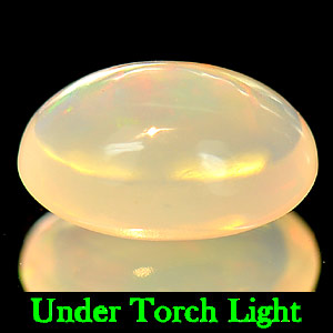 1.16 Ct. Natural Multi-Color Play Of Colour Opal Oval Cabochon Unheated