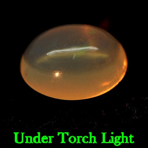 Natural Gemstone 1.21 Ct. Multi-Color Play Of Colour Opal Oval Cabochon